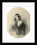 Portrait of the poetess Yevdokiya Rostopchina,, 1846 by Anonymous