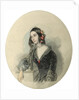 Portrait of the poetess Yevdokiya Rostopchina,, 1846 by Anonymous
