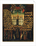 The Saints of the Kiev Monastery of the Caves, second half of the 18th century by Anonymous