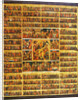 Year Calendar with the Scenes of the Passion of the Christ, second half of the 19th century by Anonymous