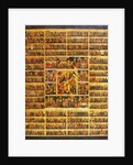 Year Calendar with the Scenes of the Passion of the Christ, second half of the 19th century by Anonymous