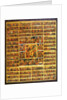 Year Calendar with the Scenes of the Passion of the Christ, second half of the 19th century by Anonymous