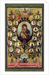 Apotheosis of the Virgin of Vladimir, 1668 by Anonymous