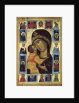 The Virgin Eleusa with Selected Saints, early16th century by Anonymous
