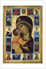 The Virgin Eleusa with Selected Saints, early16th century by Anonymous