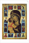 The Virgin Eleusa with Selected Saints, early16th century by Anonymous