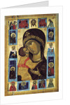 The Virgin Eleusa with Selected Saints, early16th century by Anonymous