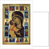 The Virgin Eleusa with Selected Saints, early16th century by Anonymous