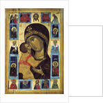 The Virgin Eleusa with Selected Saints, early16th century by Anonymous