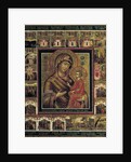 The Virgin of Tikhvin with Border Scenes, first quarter of 19th century by Anonymous