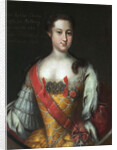 Anna Leopoldovna, Grand Duchess and Regent of Russia,, 1732 by Anonymous