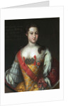 Anna Leopoldovna, Grand Duchess and Regent of Russia,, 1732 by Anonymous
