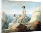 Empress Alexandra Fyodorovna with Daughter Grand Duchess Maria Nikolaievna of Russia, 1820s by Anonymous