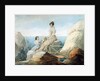 Empress Alexandra Fyodorovna with Daughter Grand Duchess Maria Nikolaievna of Russia, 1820s by Anonymous