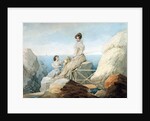 Empress Alexandra Fyodorovna with Daughter Grand Duchess Maria Nikolaievna of Russia, 1820s by Anonymous
