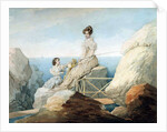 Empress Alexandra Fyodorovna with Daughter Grand Duchess Maria Nikolaievna of Russia, 1820s by Anonymous