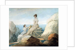 Empress Alexandra Fyodorovna with Daughter Grand Duchess Maria Nikolaievna of Russia, 1820s by Anonymous