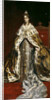 Portrait of Empress Alexandra Fyodorovna of Russia, the wife of Tsar Nicholas II, 1890s by Anonymous