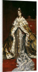 Portrait of Empress Alexandra Fyodorovna of Russia, the wife of Tsar Nicholas II, 1890s by Anonymous