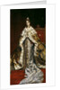 Portrait of Empress Alexandra Fyodorovna of Russia, the wife of Tsar Nicholas II, 1890s by Anonymous