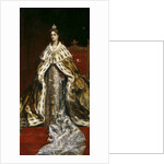 Portrait of Empress Alexandra Fyodorovna of Russia, the wife of Tsar Nicholas II, 1890s by Anonymous