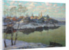 Early Spring, A City at the River, 1916 by Anonymous