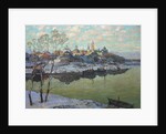 Early Spring, A City at the River, 1916 by Anonymous