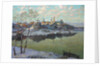 Early Spring, A City at the River, 1916 by Anonymous