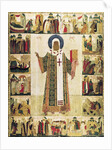 The Metropolitan Peter of Moscow with Scenes from His Life, 1480s by Anonymous
