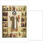 The Metropolitan Peter of Moscow with Scenes from His Life, 1480s by Anonymous