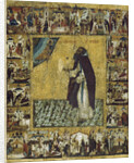 Saint Barlaam of Khutyn with Scenes from His Life, 1560s by Anonymous