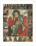 The Prophet Elijah in the Wilderness with Scenes from His Life and Deesis, 13th- first third of 14th by Anonymous