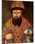Portrait of the Tsar Michail I Fyodorovich of Russia,, early 17th century by Anonymous