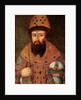 Portrait of the Tsar Michail I Fyodorovich of Russia,, early 17th century by Anonymous