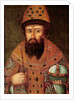 Portrait of the Tsar Michail I Fyodorovich of Russia,, early 17th century by Anonymous