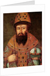Portrait of the Tsar Michail I Fyodorovich of Russia,, early 17th century by Anonymous