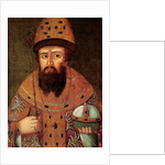 Portrait of the Tsar Michail I Fyodorovich of Russia,, early 17th century by Anonymous
