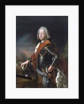 Portrait of Christian August, Prince of Anhalt-Zerbst,, 1725 by Anonymous