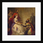 Queen Victoria Giving the Bible to an African Chief', 1861. by Thomas Jones Barker