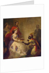 Queen Victoria Giving the Bible to an African Chief', 1861. by Thomas Jones Barker