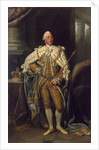 Portrait of the King George III of the United Kingdom,, 1773 by Anonymous