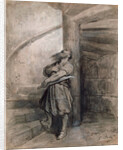 Illustration for fairytale Bluebeard by Charles Perrault, before 1862 by Anonymous