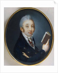 Portrait of the Secretary of State and reformers Count Michail Speransky,, 1806 by Anonymous