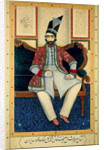 Portrait of Naser al-Din Shah Qajar, 1850s by Anonymous