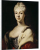 Portrait of Grand Duchess Natalya Alexeevna of Russia,, before 1716 by Anonymous