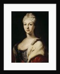 Portrait of Grand Duchess Natalya Alexeevna of Russia,, before 1716 by Anonymous