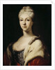 Portrait of Grand Duchess Natalya Alexeevna of Russia,, before 1716 by Anonymous