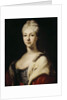 Portrait of Grand Duchess Natalya Alexeevna of Russia,, before 1716 by Anonymous