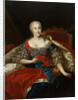 Portrait of Johanna-Elizabeth, Electress of Anhalt-Zerbst,, c1746 by Anonymous
