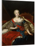 Portrait of Johanna-Elizabeth, Electress of Anhalt-Zerbst,, c1746 by Anonymous